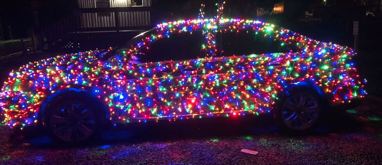 lights car