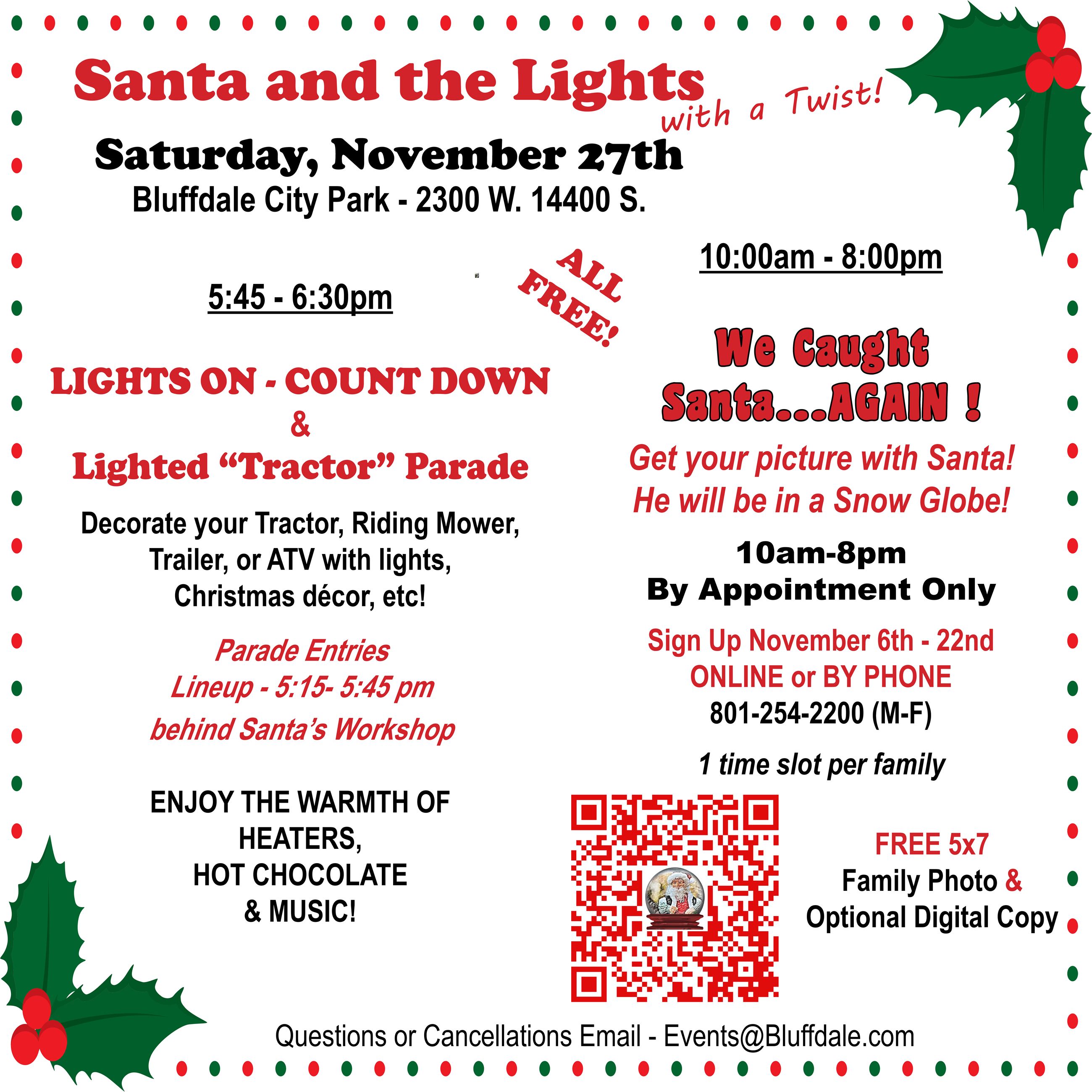 Santa and the Lights