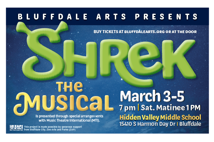 Shrek March 3-5, 2022