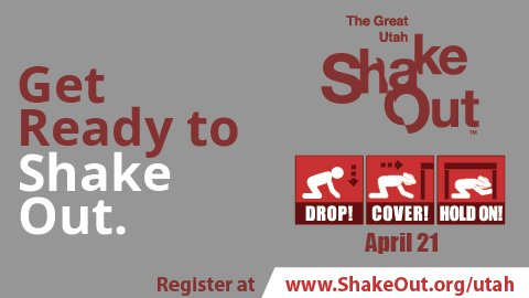 Great Utah ShakeOut will be April 21, 2022