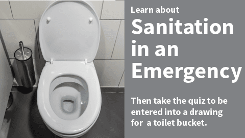 Toilet in bathroom - Learn about Sanitation in an Emergency