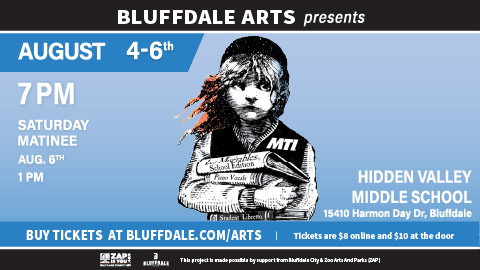 Les Misérables performed August 4-6