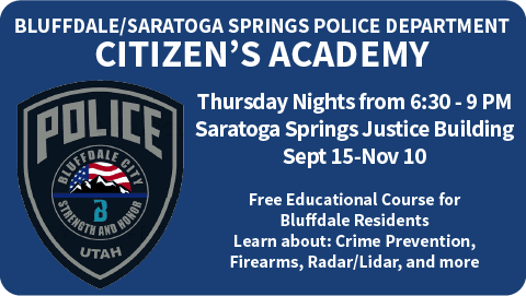 Police Academy starts September 15