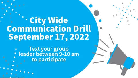 City Wide Communication Drill September 17