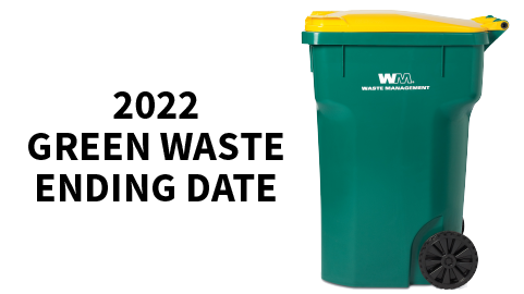 Green Waste Schedule