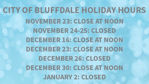 Holiday Hours 2022