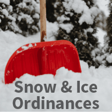 Snow Ice Ordinances