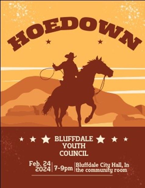 Silhouette of cowboy on a horse