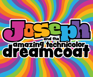 Logo for Joseph and the Amazing Technicolor Dreamcoat
