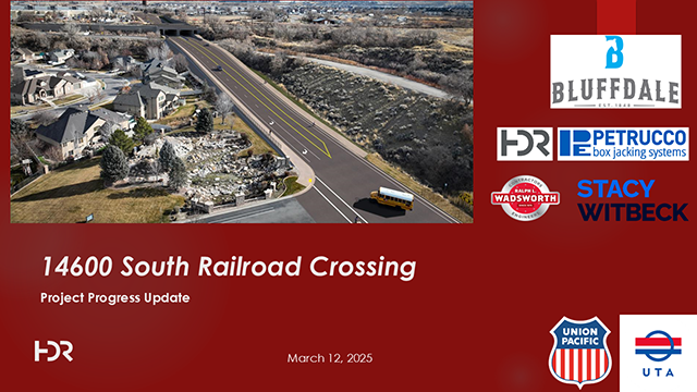 Concept picture of 14600 South crossing after construction