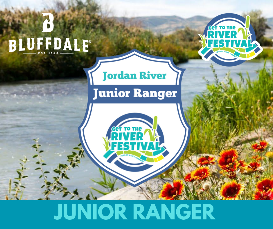 Flowers and shrubs along the Jordan River Trail